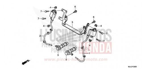 BOBINE D'ALLUMAGE NC750XDE de 2014